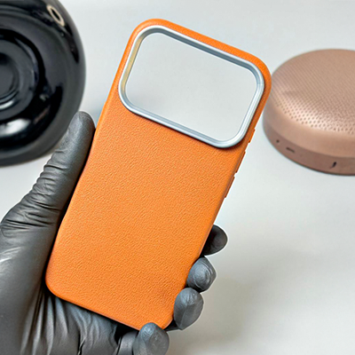 Premium TPU Leather Case Cover for iPhone