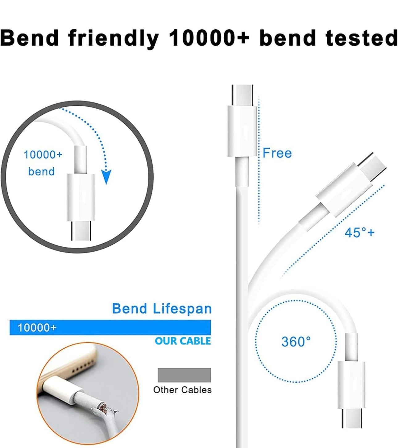 Premium Lightning Port Fast Charging Cable